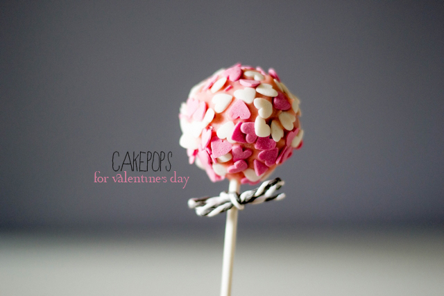 Valentine’s day Cake pops